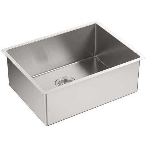 under cabinet stainless steel kitchen sink 24 x 18|kohler strive undermount kitchen sink.